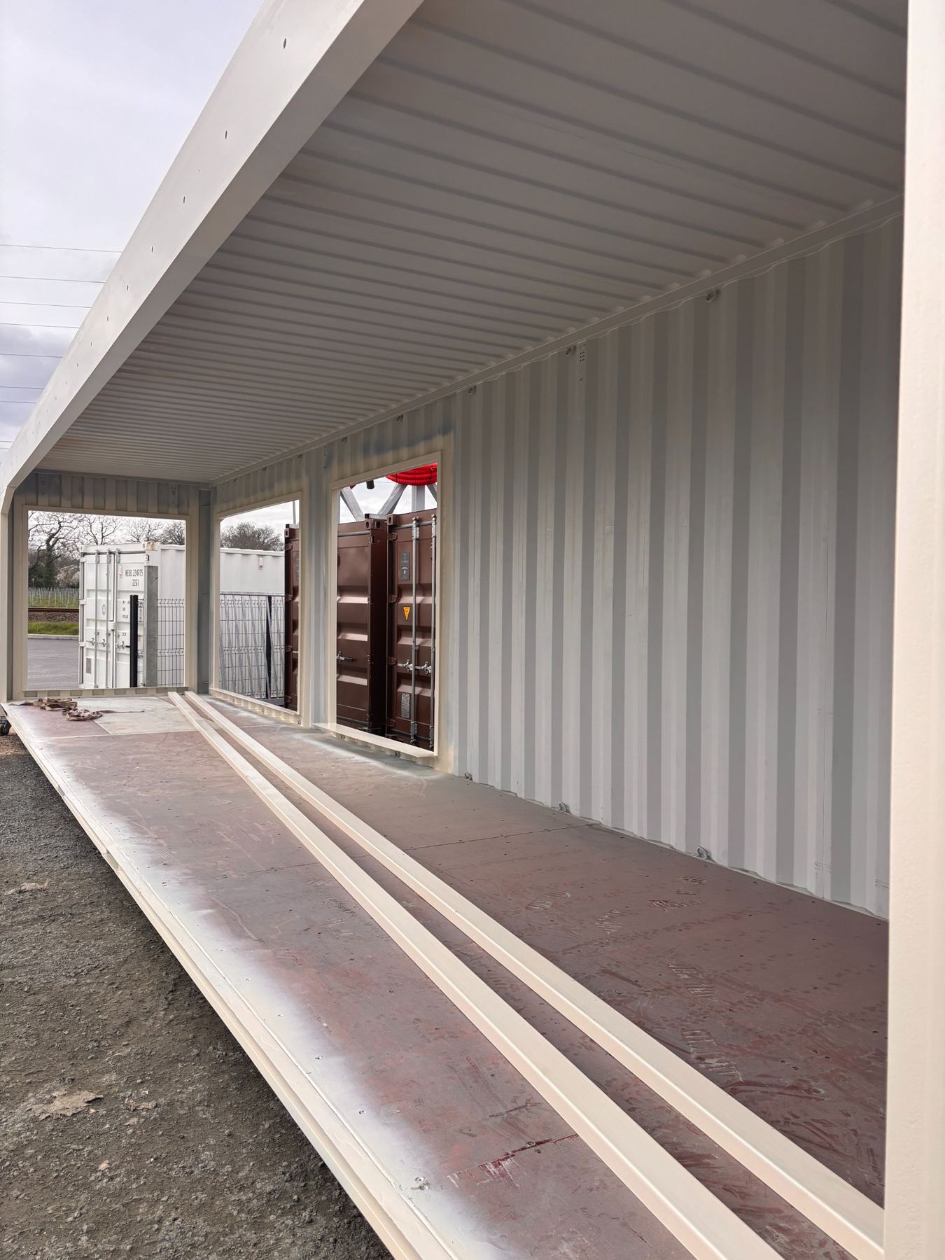 Construction du chantier ¡HOLA! PADEL