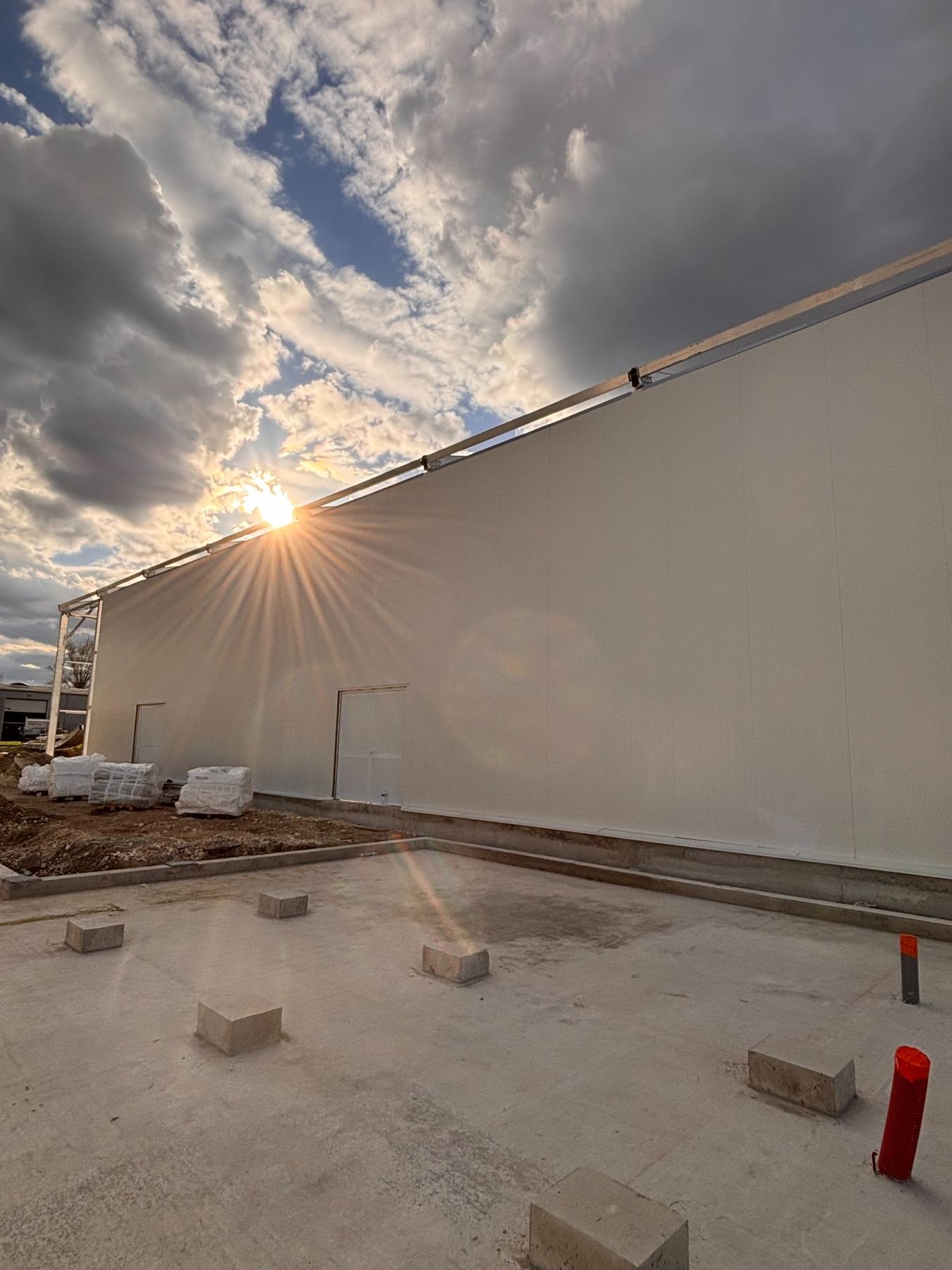 Construction du chantier ¡HOLA! PADEL