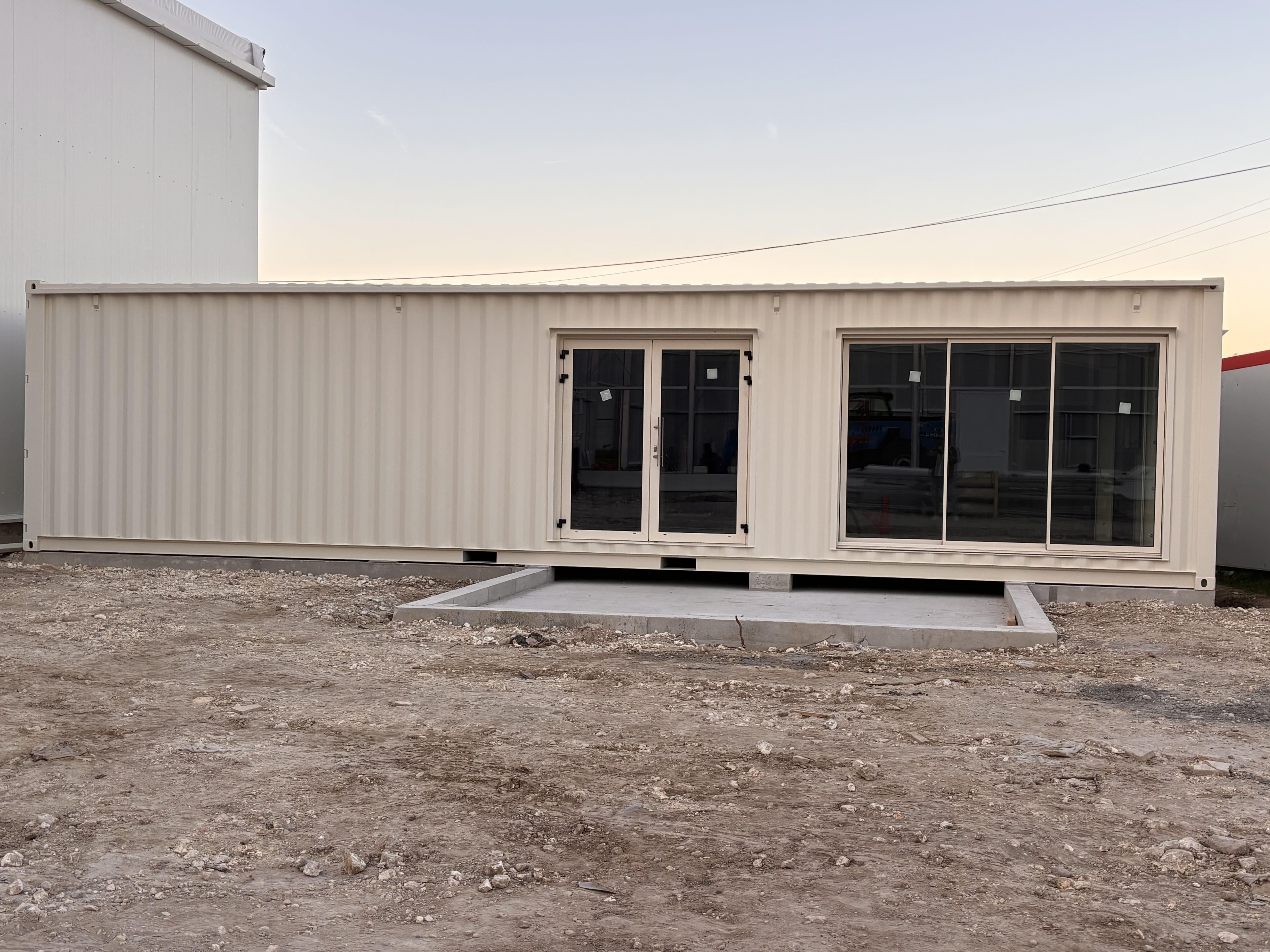 Avancement du chantier ¡HOLA! PADEL