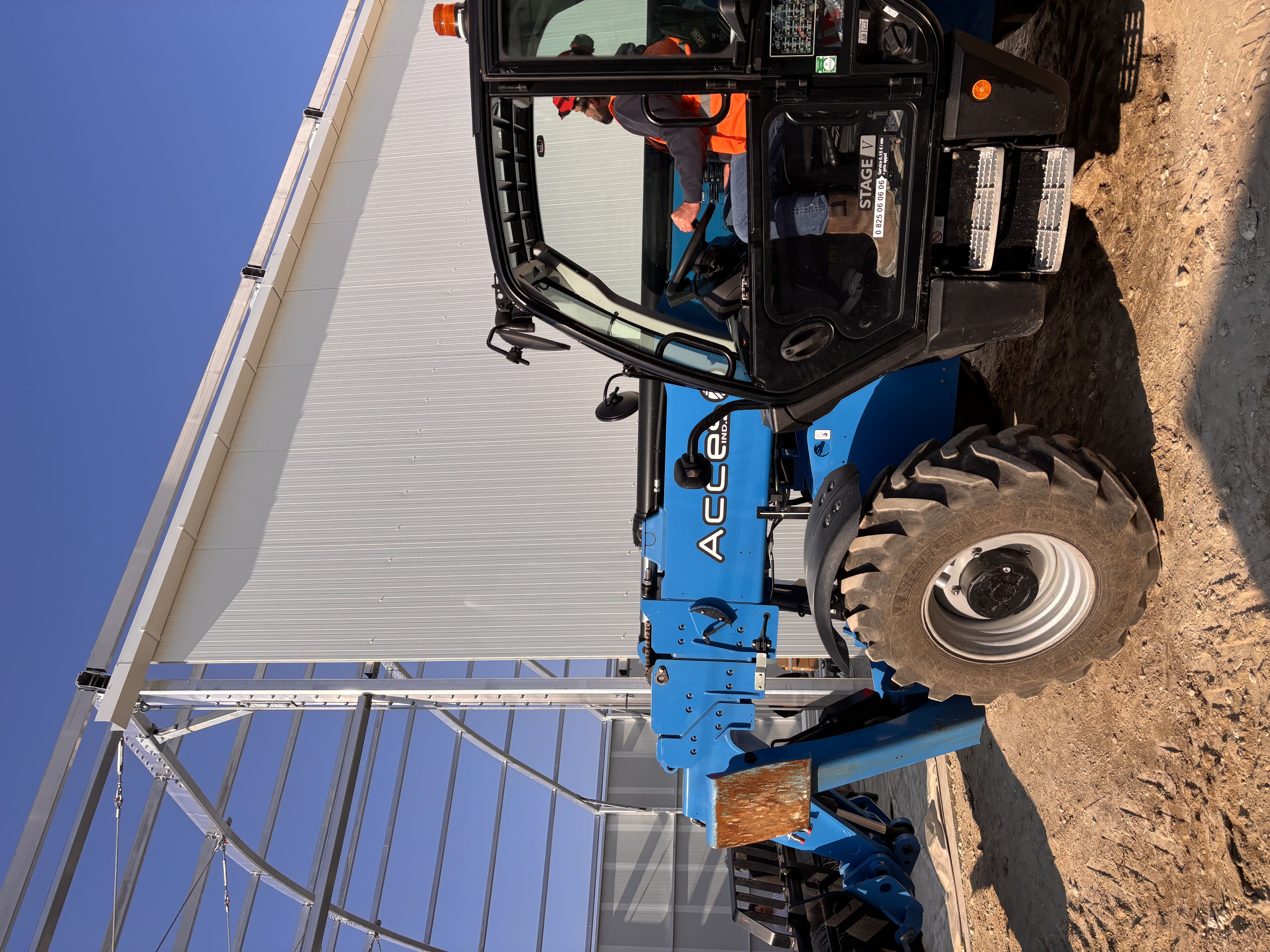 Avancement du chantier ¡HOLA! PADEL