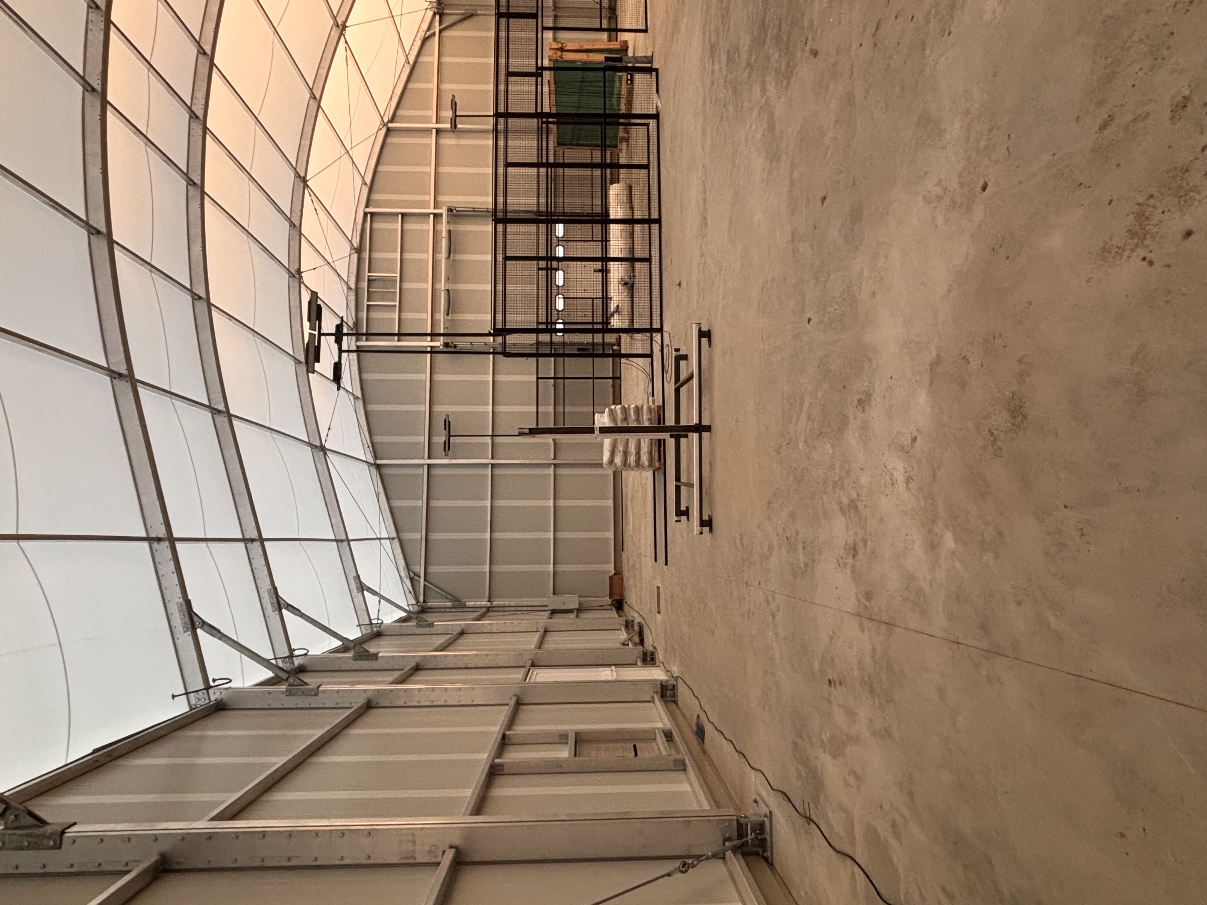 Avancement du chantier ¡HOLA! PADEL